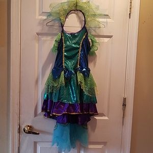 Size 8/10 peacock costume